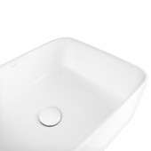 Раковина-чаша Qtap Tern 500х370х200 White с донным клапаном QT1711A048W