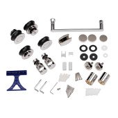 Душевая кабина Qtap Aries CRM1018RC8 100х80 см, стекло Clear 8 мм без поддона