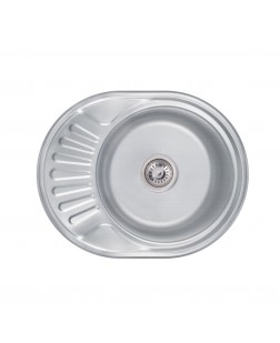 Кухонна мийка Lidz 6044 0,6 мм Decor (LIDZ604406DEC160)