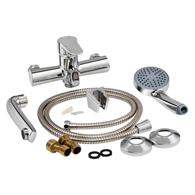 Смеситель для ванны Lidz (CRM) 14 34 006-1 New