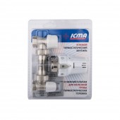 Термокомплект Icma 1/2" кутовий №KTE985+774+805