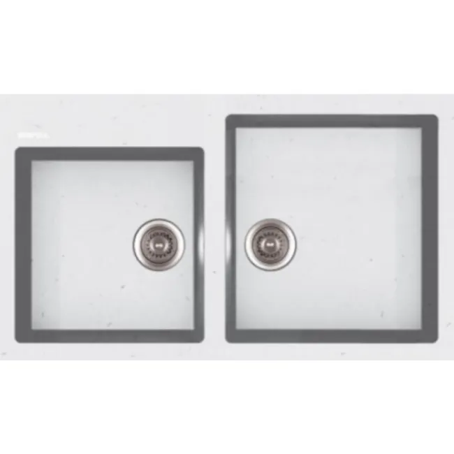 Кухонная мойка Apell Pietra Plus PTPL862GW Total white Кухонная мойка Apell Pietra Plus PTPL862GW Total white