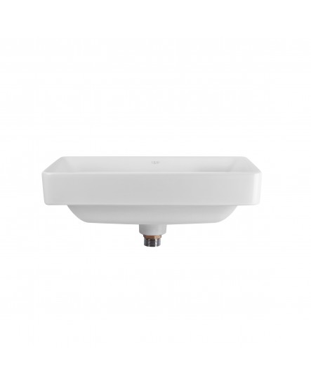 Раковина Qtap Crow 500x350x180 White з донним клапаном QT0511L582W