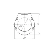 Сиденье для унитаза Azzurra Vera VER1848TIF с микролифтом