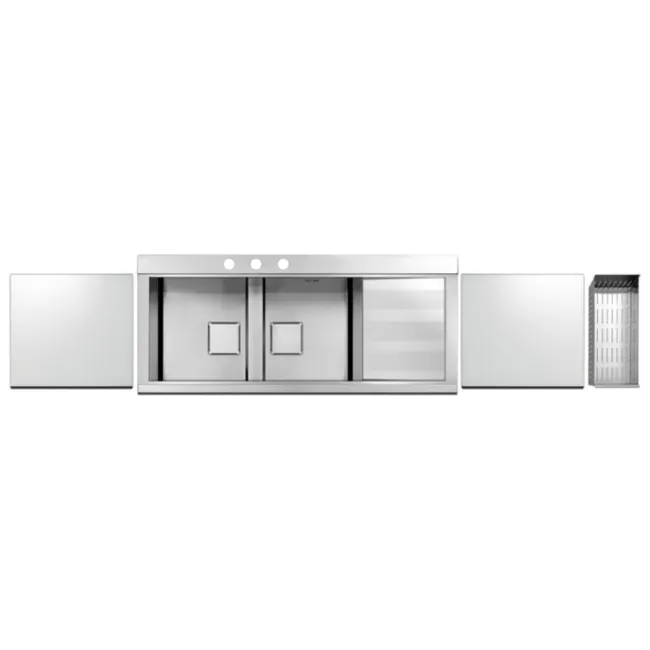 Кухонна мийка Apell Sinphonia PD1162IRKITW Satin Кухонна мийка Apell Sinphonia PD1162IRKITW Satin