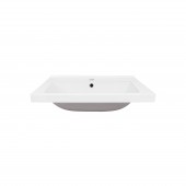 Раковина Qtap Albatross 5C 600х480х210 White з донним клапаном QT01115060CW