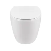 Унитаз подвесной Qtap Leo безободковый с сиденьем Soft-close QT11331002ERW