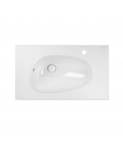 Раковина Qtap Virgo 800х480х167 White з донним клапаном QT1811FL8128BRW