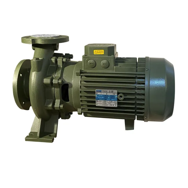 Насос моноблочный IR 50-160NB 7,5 кВт SAER (80 м3/час, 39 м) Насос моноблочный IR 50-160NB 7,5 кВт SAER (80 м3/час, 39 м)