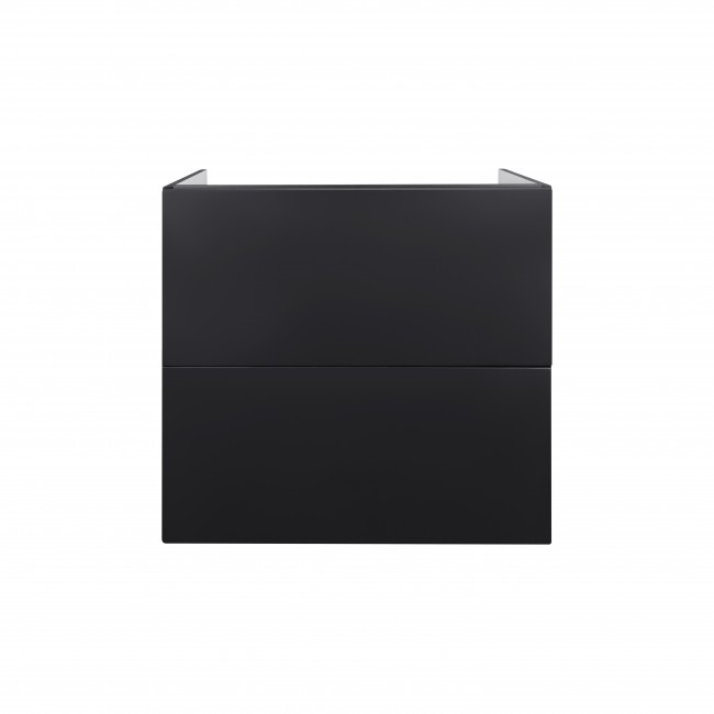 Тумба підвісна Qtap Tern 600х580х437 Matt black QT1774TPL602MB