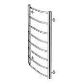 Сушарка для рушників водяна Lidz Trapezium (CRM) D38/25 500x1000 P8