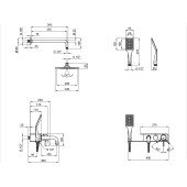 Душова система Qtap WHI 1111 Душова система Qtap WHI 1111