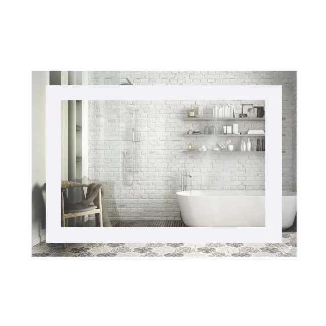 Дзеркало Qtap Mideya Quadro 500х700 з LED-підсвічуванням, Reverse QT20781004W Дзеркало Qtap Mideya Quadro 500х700 з LED-підсвічуванням, Reverse QT20781004W
