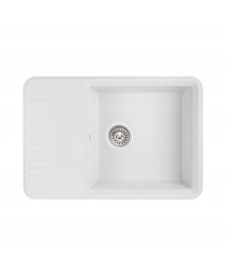 Кухонна мийка Qtap CS 7440 White (QT7440WHI650)