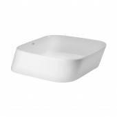 Раковина-чаша Qtap Scorpio 350х390х120 White с донным клапаном QT14112241W