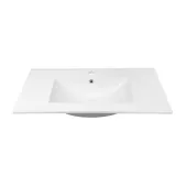 Комплект Qtap Tern 800х580х437 Matt black тумба підвісна + раковина урізна QT1772TPL8023080CMB