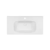Раковина Qtap Albatross 5H 1000х500х210 White з донним клапаном QT01115100HW