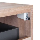 Тумба підлогова Qtap Taurus 600х616х437 Whitish oak зі стільницею QT2480TNT603WO