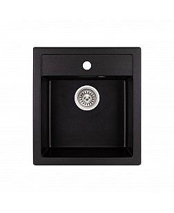 Кухонна мийка Qtap CS 5046 Black (QT5046BLA404)