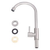 Кран на одну воду для кухні Lidz (NKS) 12 32 015SF-8