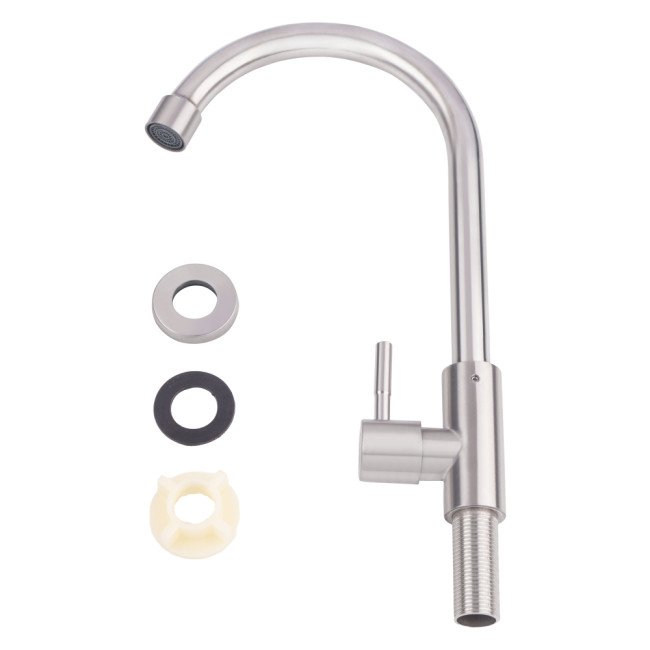 Кран на одну воду для кухні Lidz (NKS) 12 32 015SF-8