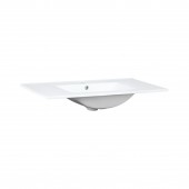 Раковина Qtap Albatross New 910x470x180 White с донным клапаном QT0111750690W