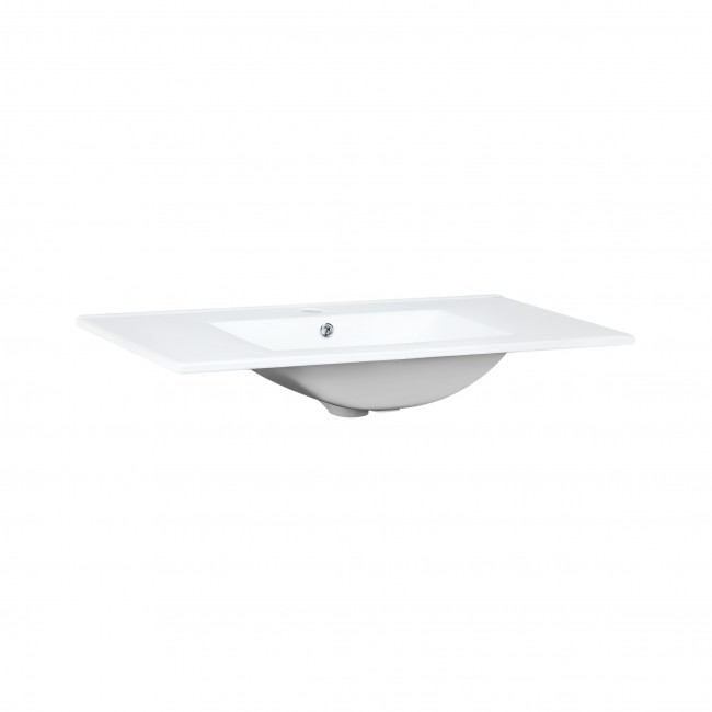 Раковина Qtap Albatross New 910x470x180 White с донным клапаном QT0111750690W