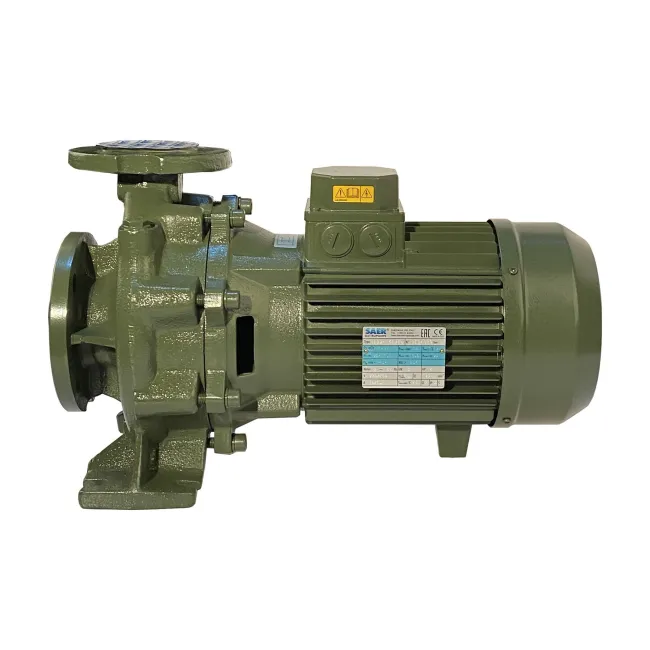 Насос моноблочний IR 32-160NC 3,0 кВт SAER (30 м3/год, 29.5 м) Насос моноблочний IR 32-160NC 3,0 кВт SAER (30 м3/год, 29.5 м)