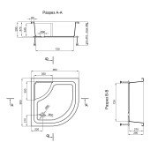Душевой поддон Lidz Kupala ST90x90x41 Душевой поддон Lidz Kupala ST90x90x41