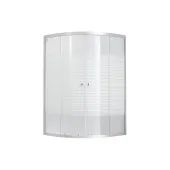Душевая кабина Lidz Wieza SC80x80.SAT.MID.L, стекло Linie 4 мм без поддона