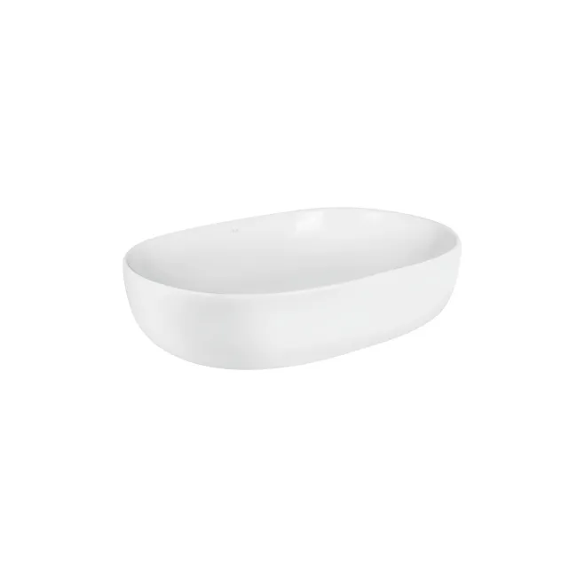 Раковина-чаша Qtap Cardinal 600х400х145 White с донным клапаном QT04117060IW
