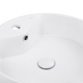 Раковина-чаша Qtap Scorpio 460х460х155 White с донным клапаном QT14117046LW Раковина-чаша Qtap Scorpio 460х460х155 White с донным клапаном QT14117046LW