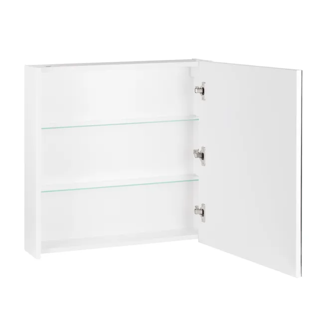 Дзеркальна шафа підвісна Qtap Scorpio 600х600х145 White QT1477ZP601W