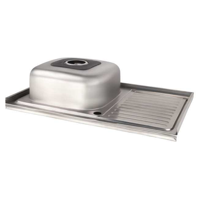 Кухонная мойка Lidz 5080-L 0,8 мм Polish (LIDZ5080LPOL08)