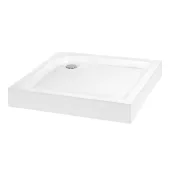 Душевая кабина Lidz Wiezak SC90x90.SAT.LOW.L, стекло Linie 4 мм