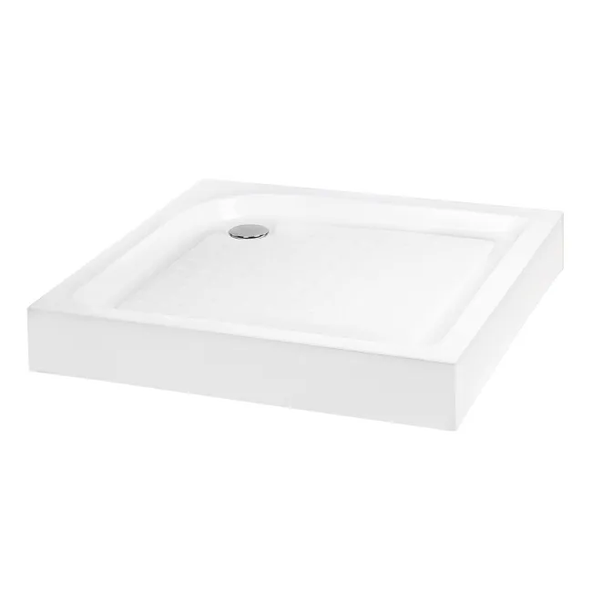 Душевая кабина Lidz Wiezak SC90x90.SAT.LOW.L, стекло Linie 4 мм