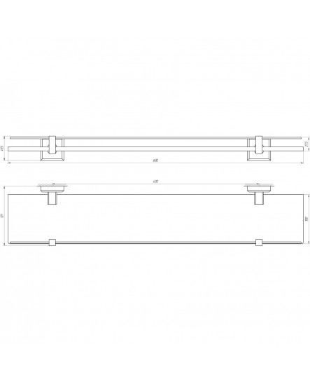 Полка TOPAZ TKB 9927