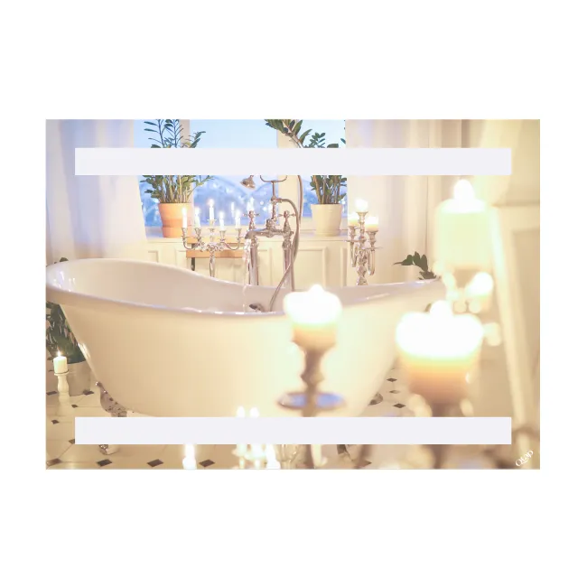 Дзеркало Qtap Mideya New 500х700 з LED-підсвічуванням, Reverse QT207814226080W Дзеркало Qtap Mideya New 500х700 з LED-підсвічуванням, Reverse QT207814226080W