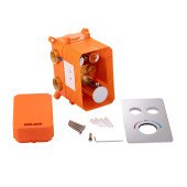 Термостатична душова система прихованого монтажу Qtap Votice QT6442T105NKCSET