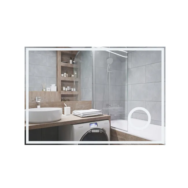 Дзеркало Qtap Stork 1000х700 з LED-підсвічуванням QT1578142270100W Дзеркало Qtap Stork 1000х700 з LED-підсвічуванням QT1578142270100W