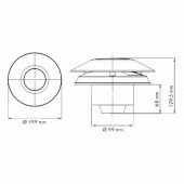 Витяжний вентилятор Marley SMART P11 Витяжний вентилятор Marley SMART P11