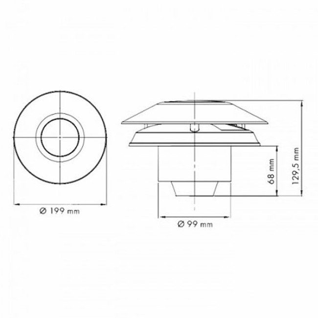 Витяжний вентилятор Marley SMART P11 Витяжний вентилятор Marley SMART P11