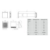Рекуператор Aerauliqa QUANTUM HR 150 Рекуператор Aerauliqa QUANTUM HR 150