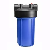 Фільтр-колба метал.,2 ущ. кільця, БЕЗ картриджа 124-10-BB TK Big Blue 10″, 1″