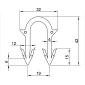 Скоба якорная KOTAR (500 шт) Скоба якорная KOTAR (500 шт)