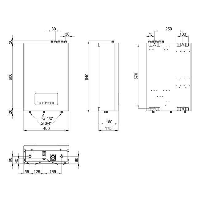 Котел електричний Thermo Alliance 8 кВт 2