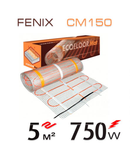 Нагрівальний мат Fenix CM 150 Вт/м - 5 кв.м