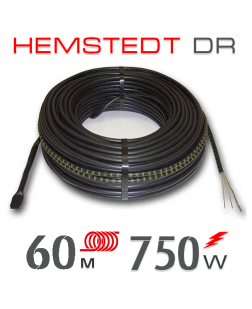 Нагревательный кабель Hemstedt DR 12,5 Вт - 60 м