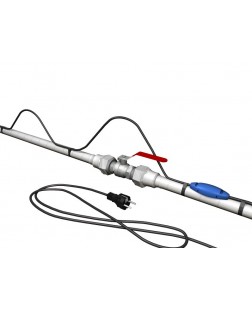 Нагрівальний кабель двожильний Fenix PFP 12 Вт/м з вбудованим термостатом - 10 м.п.