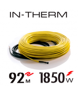 Нагревательный кабель In-Therm 20 Вт - 92 м